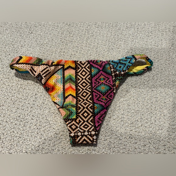 Farm Rio Banana Scarves Bathing Suit Bottom - Picture 2 of 3